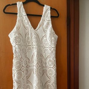 White Lace Dress